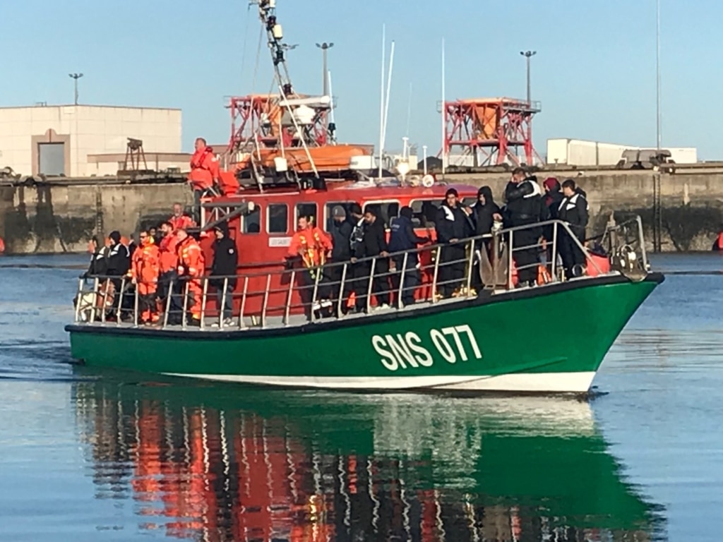 Un local pour les sauveteurs en mer.